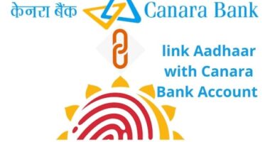 link Aadhaar with Canara Bank Account