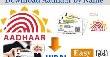 Download Aadhaar by Name