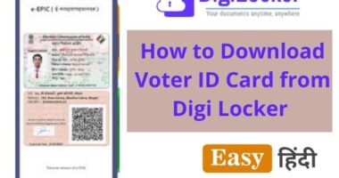 How to Download Voter ID Card from Digi Locker