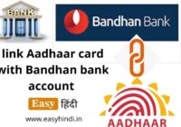 link Aadhaar card with Bandhan bank account