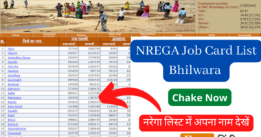 NREGA Job Card List Bhilwara