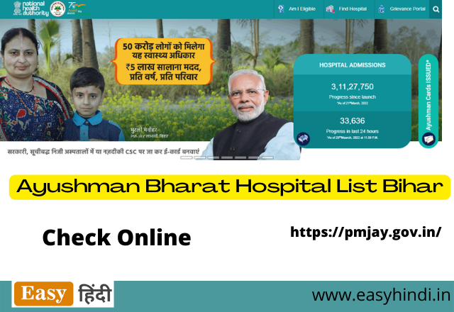Ayushman Bharat Hospital List UP