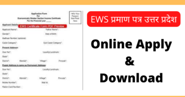 UP EWS Certificate Apply