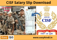 CISF Salary Slip