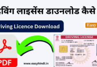Driving Licence Download 2024