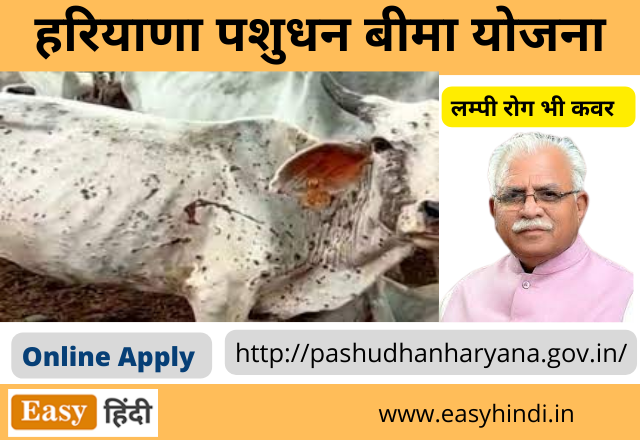 Haryana pasudhan bima yojana