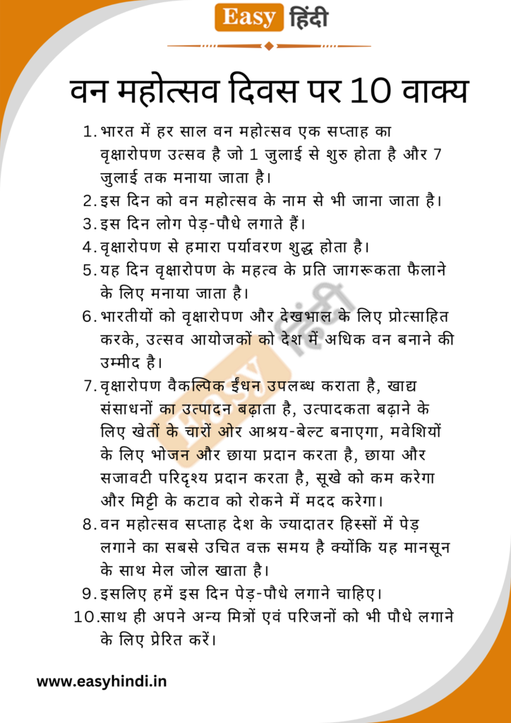 van mahotsav essay writing in hindi