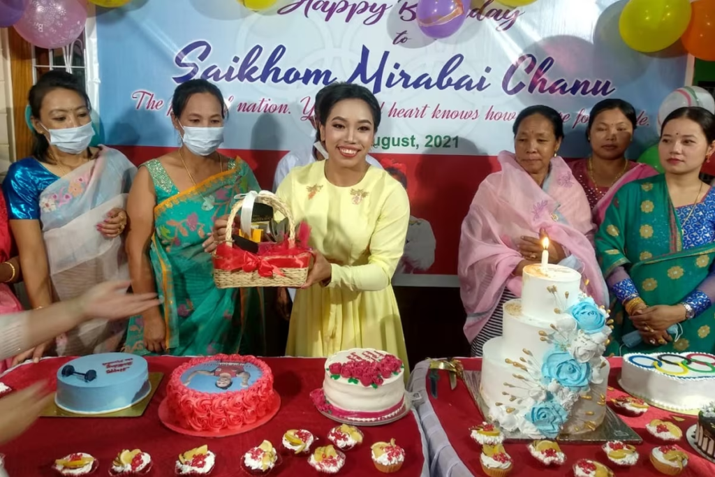 Mirabai Chanu Family