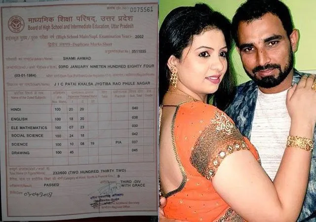 Mohammed Shami Education 