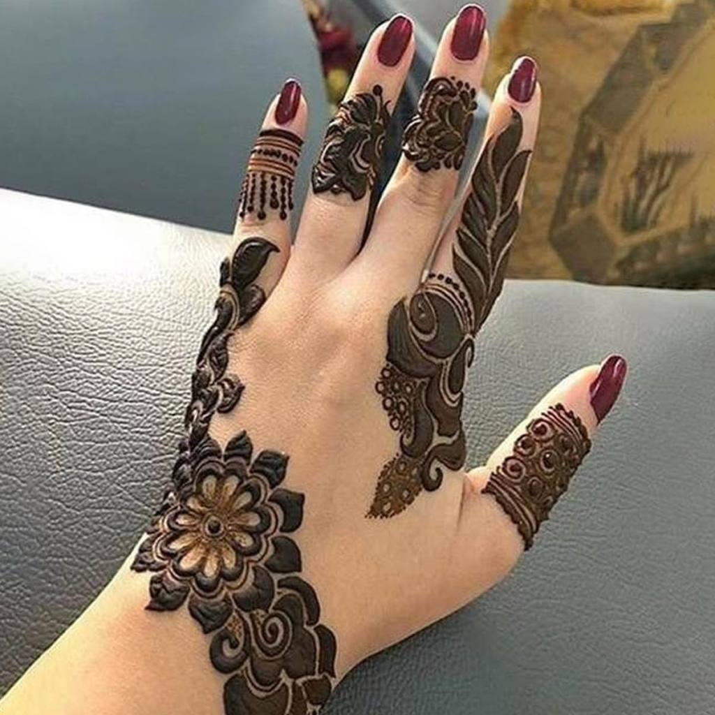 Simple Mehandi Design