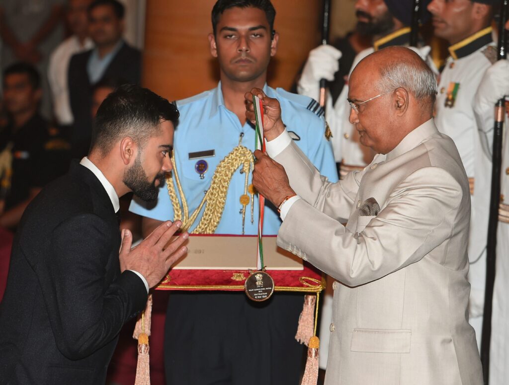 Virat Kohli Awards