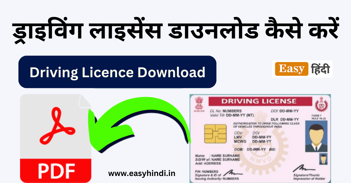 Driving Licence Download 2024